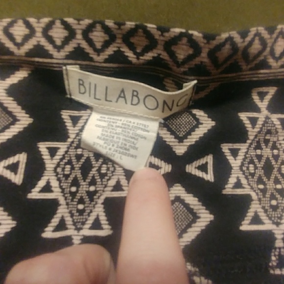 Billabong Aztec Print Mini Skirt - Picture 2 of 4